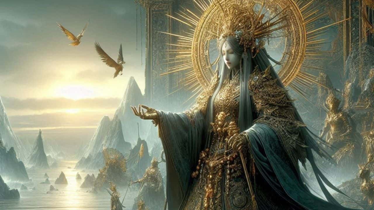 Elden Ring Exploration: Visualizing Queen Marika in Her Prime