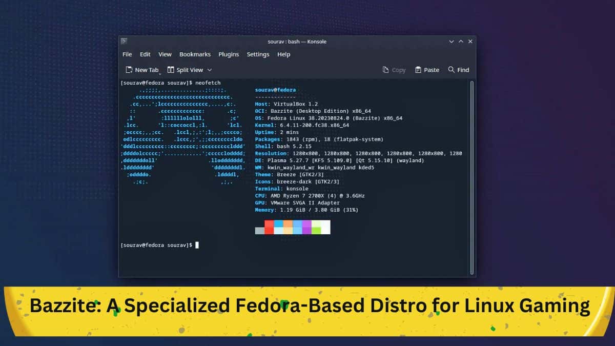 Bazzite: A Specialized Fedora-Based Distro for Linux Gaming and Steam Deck