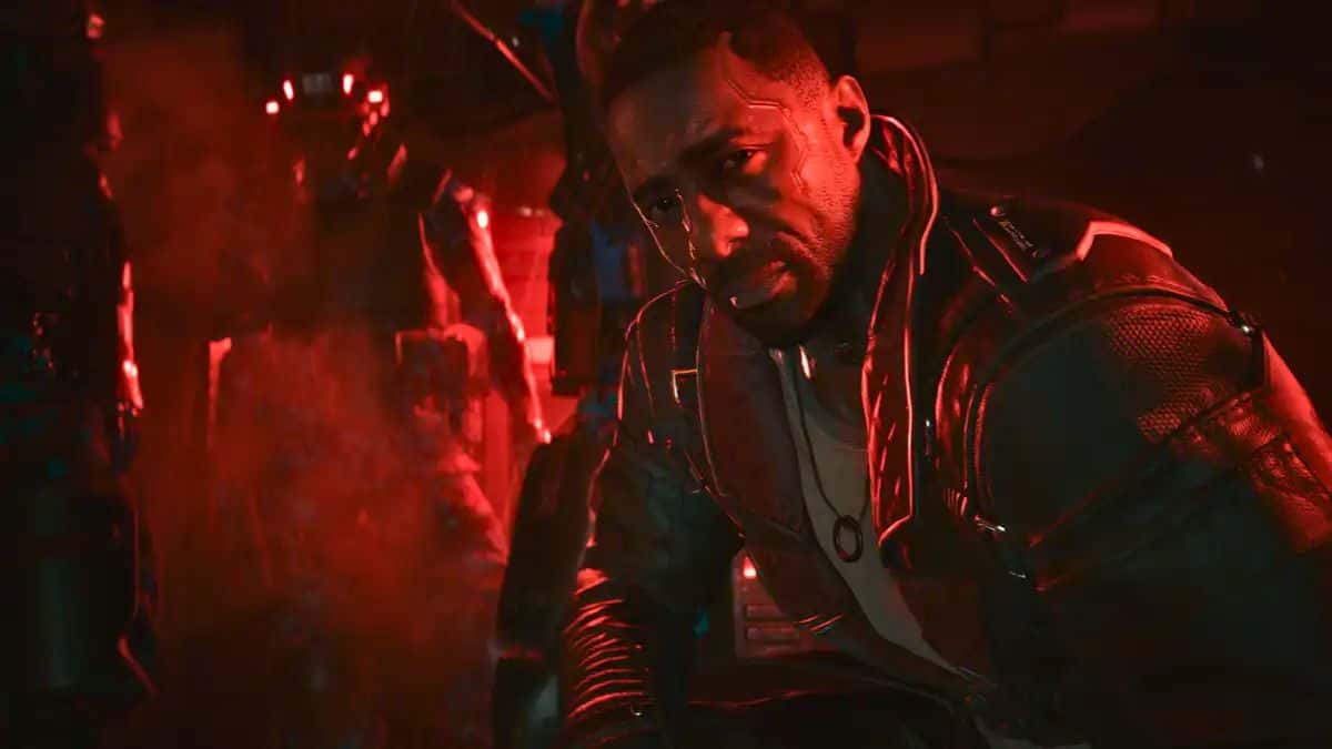 Idris Elba's Character Solomon Reed Spotted in Cyberpunk 2077 Before Phantom Liberty DLC