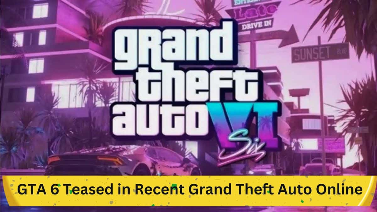 GTA 6 Teased in Recent Grand Theft Auto Online Update