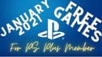 Playstation Plus January 2021 free games prediction for PS4 and PS5