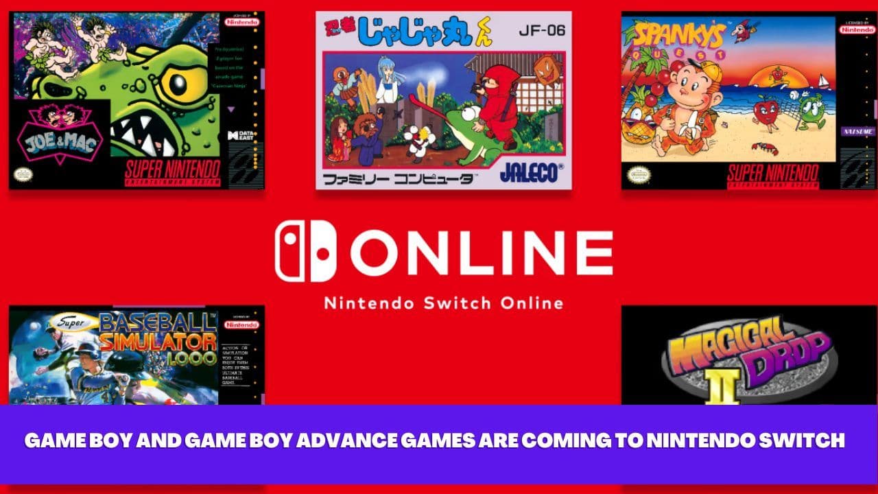 Retro Gaming Goes Modern: Game Boy and Game Boy Advance Games Are Coming to Nintendo Switch Online Today!