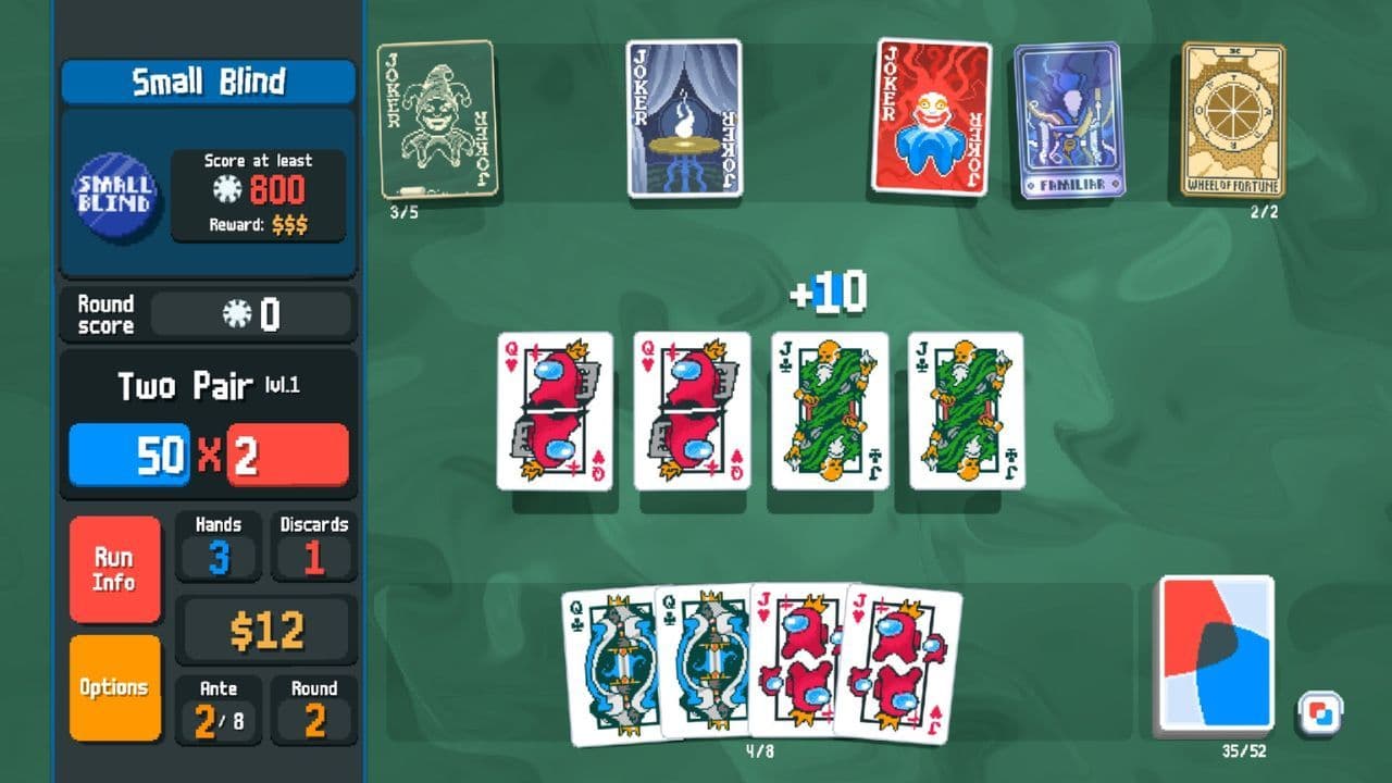 Balatro Update Introduces Decks from The Witcher, Vampire Survivors, and More