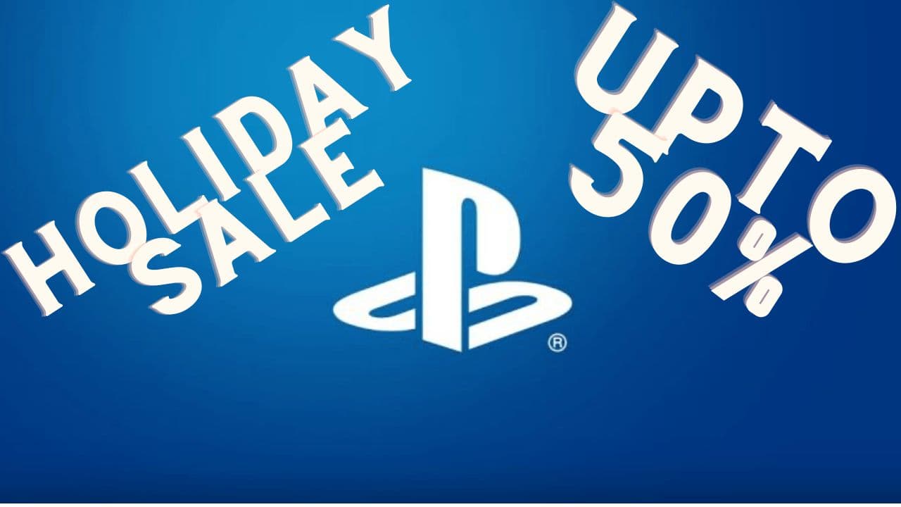 Playstation Holiday sale started 50% off