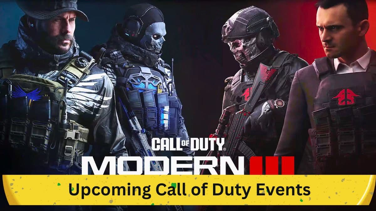 Upcoming Call of Duty Events: CoD Next, MW3 Release, New Warzone, and More