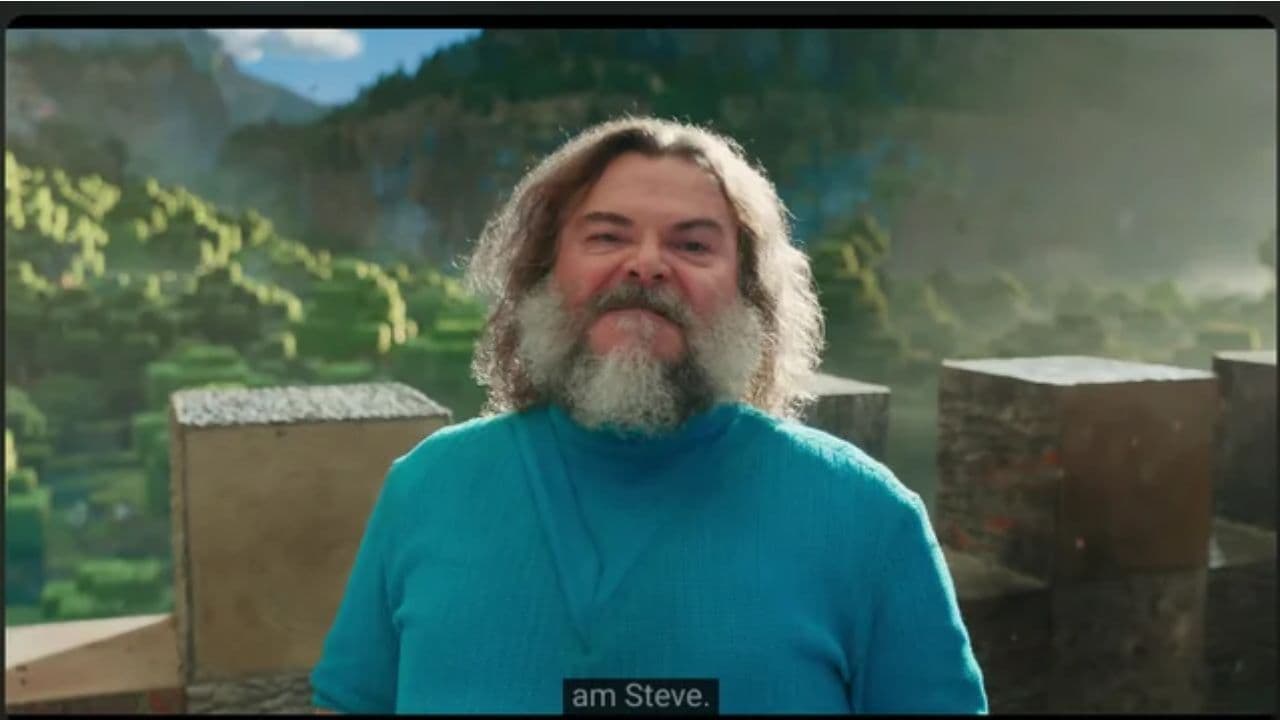 Minecraft Movie Teaser: First Look at Jack Black as Steve