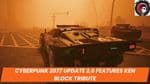 Cyberpunk 2077 Update 2.0 Features Ken Block Tribute