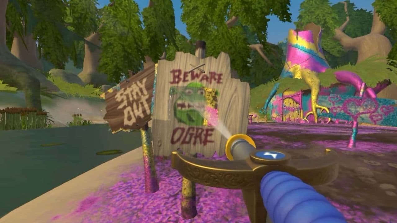 PowerWash Simulator Adds Shrek's Swamp in New DLC