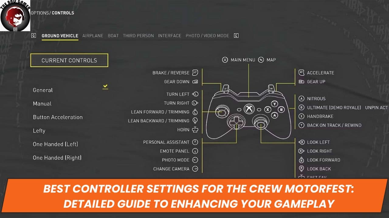 Best Controller Settings for The Crew Motorfest: Detailed Guide to Enhancing Your Gameplay