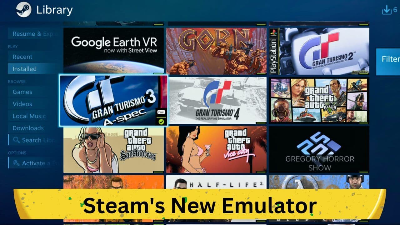 Steam's New Emulator for Playing Owned Games is Here to Stay