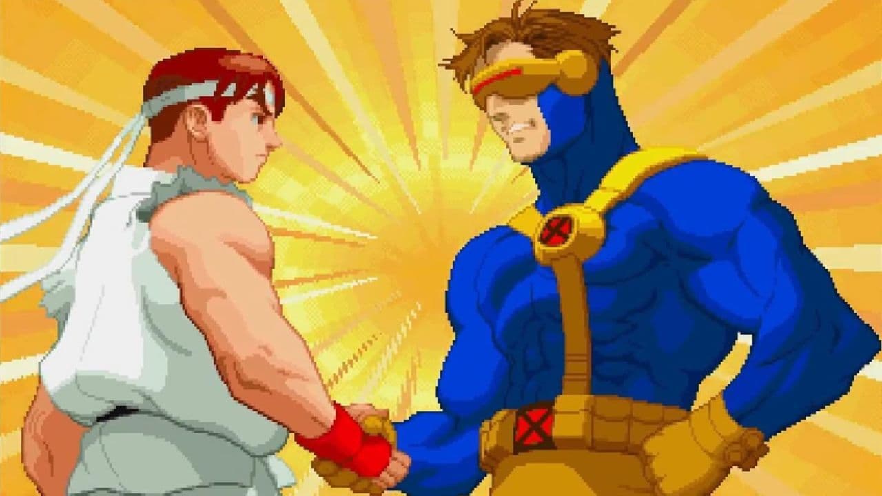 Fortnite Recreates Iconic Marvel vs. Capcom Handshake
