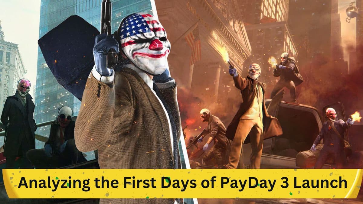 Analyzing the First Days of PayDay 3 Launch: Player Counts and Server Issues