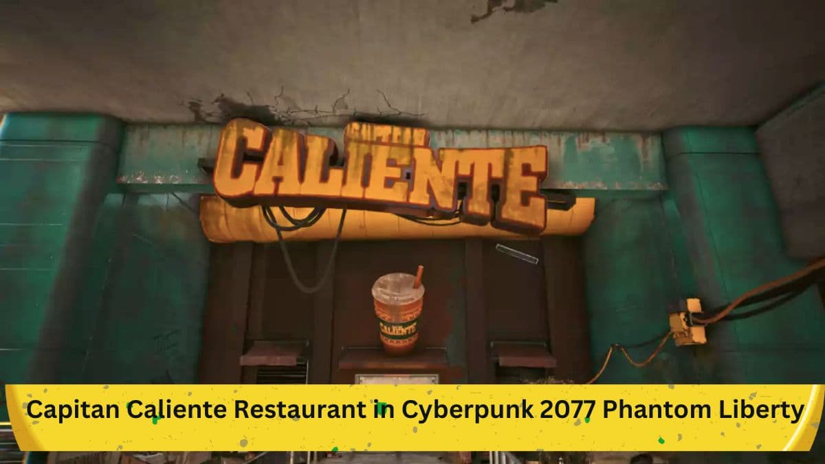 Navigating to Capitan Caliente Restaurant in Cyberpunk 2077 Phantom Liberty