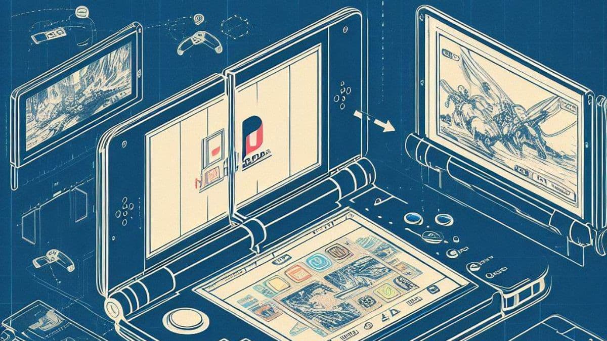 Nintendo Patents Innovative Foldable Dual-Screen Gaming Device