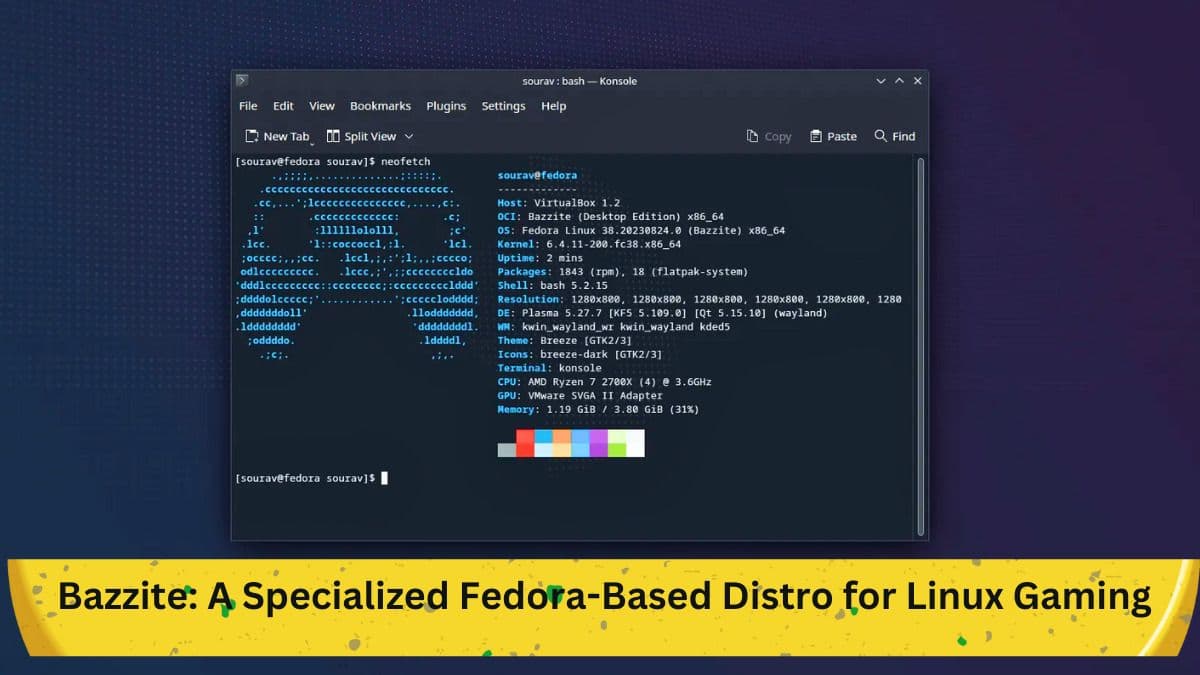 Bazzite: A Specialized Fedora-Based Distro for Linux Gaming and Steam Deck