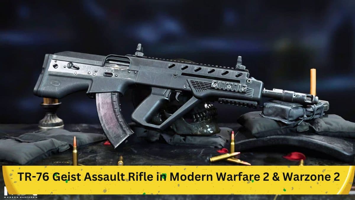 How to Unlock TR-76 Geist Assault Rifle in Modern Warfare 2 &amp; Warzone 2 Season 6