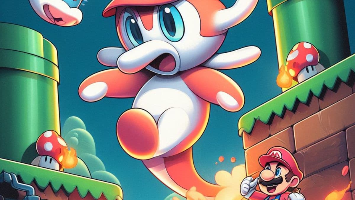 Sandy Shocks Reimagined in Paper Mario Animation