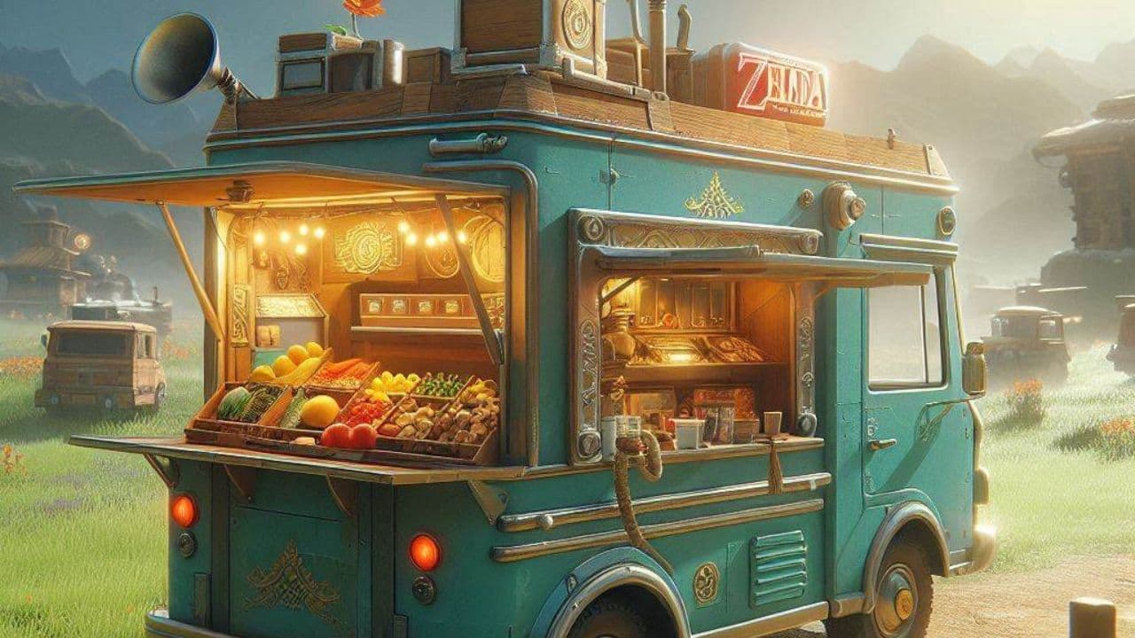Zelda Player Crafts Innovative Food Truck in Tears of the Kingdom