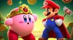 Kirby Joins Super Mario Bros. Wonder in New Fan Mod