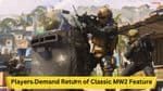Modern Warfare 3: Players Demand Return of Classic MW2 Feature