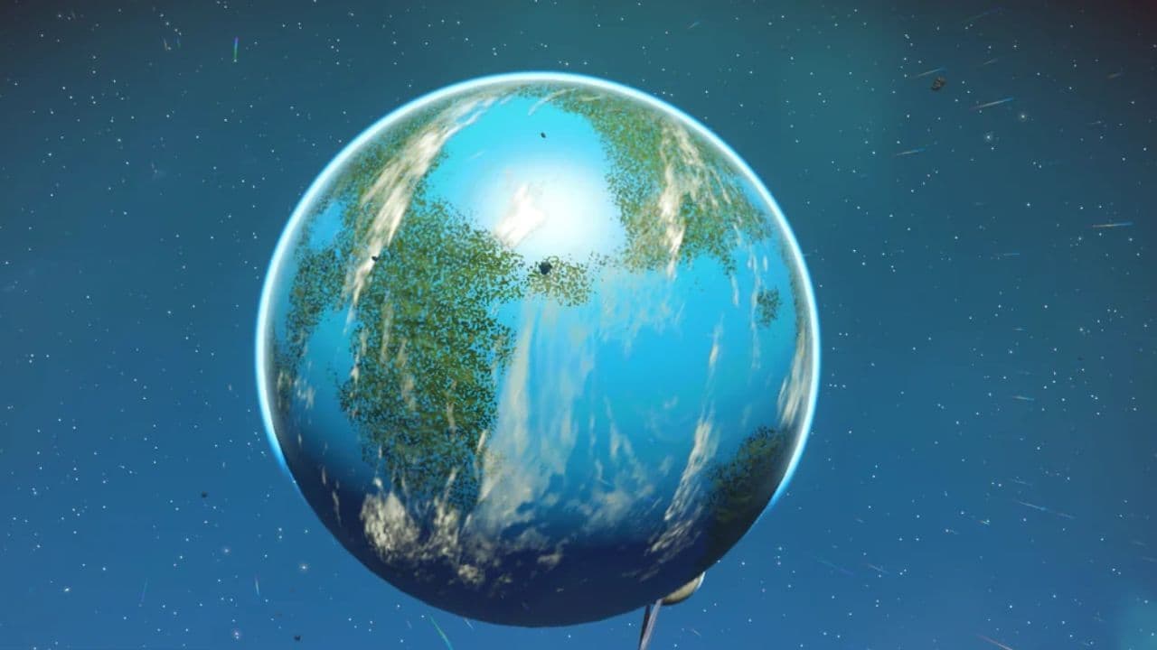 No Man's Sky Player Discovers Rare Earth-like Planet