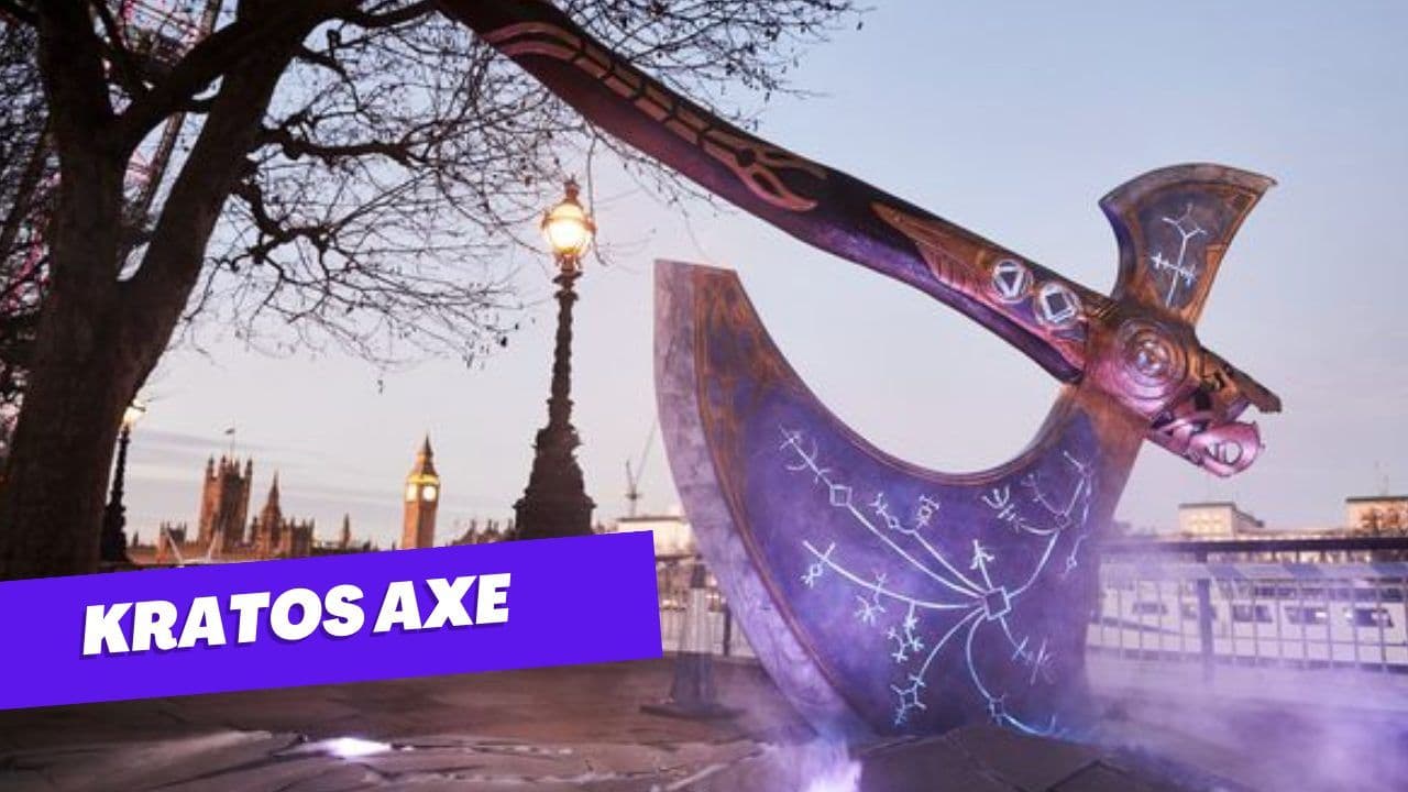 God of War: Kratos Axe Takes London by Storm