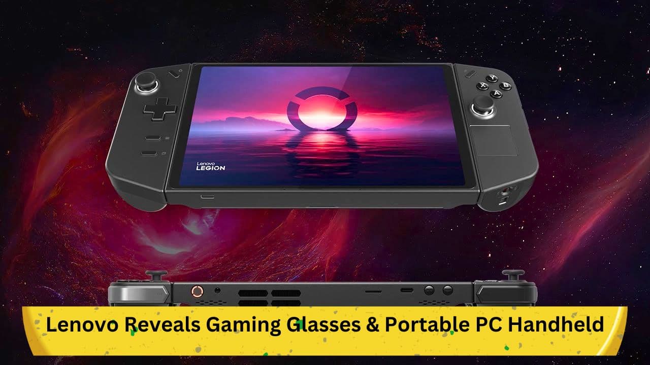 Lenovo Reveals Gaming Glasses &amp; Portable PC Handheld at IFA Berlin