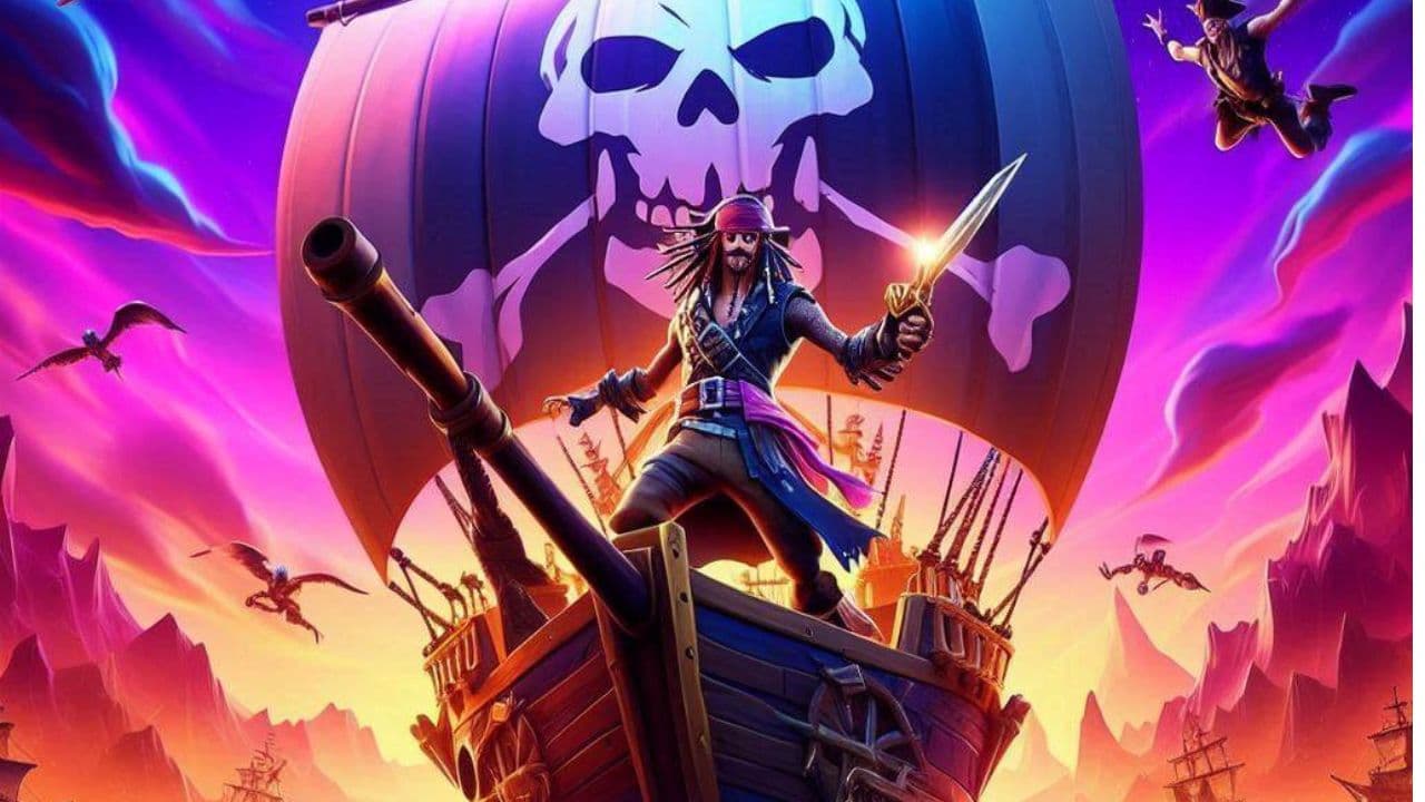 Fortnite's Epic Crossover: Jack Sparrow Sails into the Cursed Sails Event