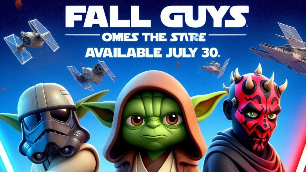 Fall Guys Introduces New Star Wars Skins: Yoda, R2-D2, Padme, and Darth Maul