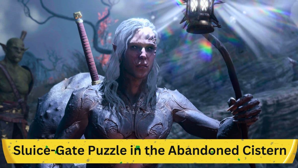 Baldur's Gate 3: Navigating the Sluice-Gate Puzzle in the Abandoned Cistern