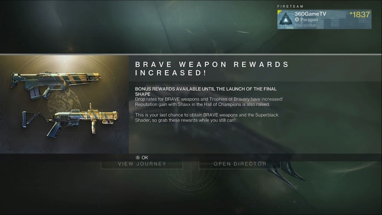 How to Obtain and Attune Brave Weapons in Destiny 2