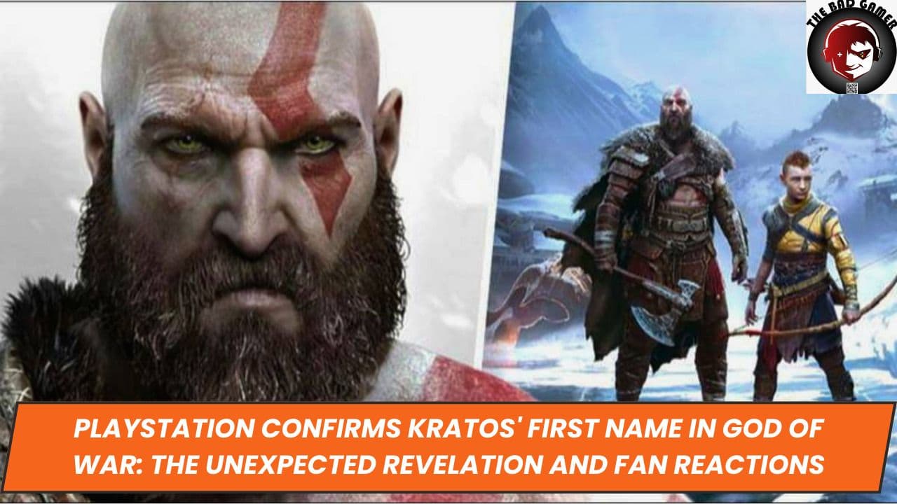 PlayStation Confirms Kratos' First Name in God of War