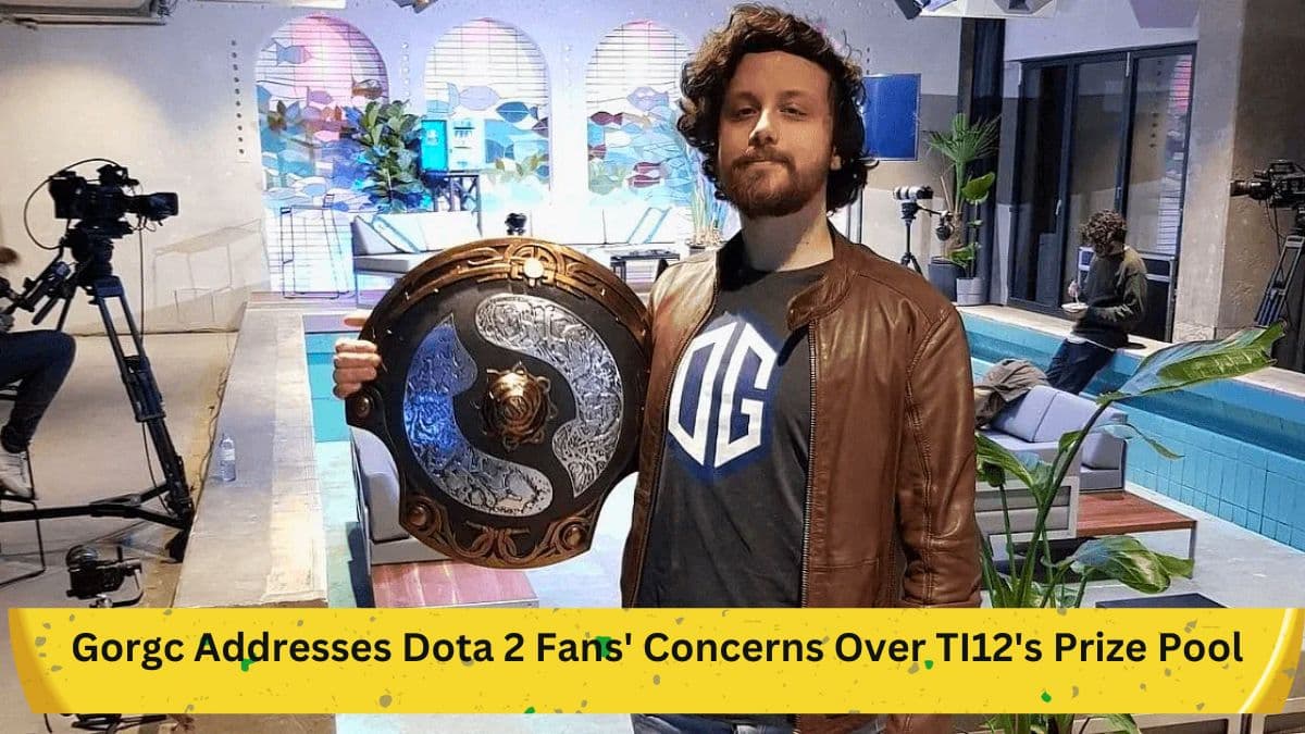 Gorgc Addresses Dota 2 Fans' Concerns Over TI12's Prize Pool