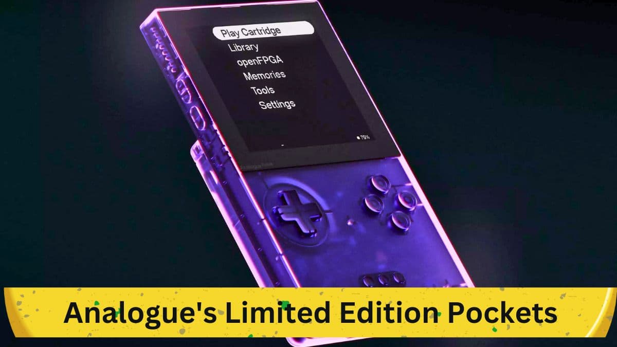 Analogue's Limited Edition Pockets: A Rollercoaster for Retro Gamers