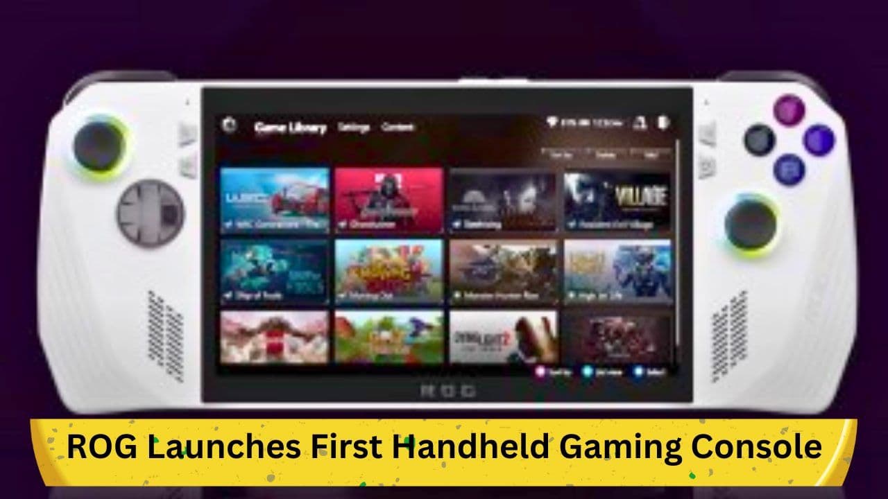 ROG First Handheld Gaming Console – A New Era of Gaming on the Go