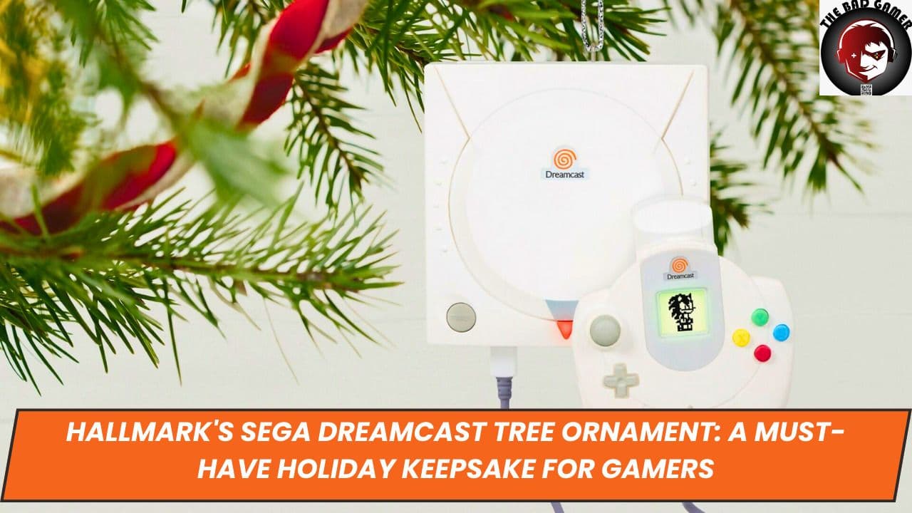 Hallmark's Sega Dreamcast Tree Ornament: A Must-Have Holiday Keepsake for Gamers