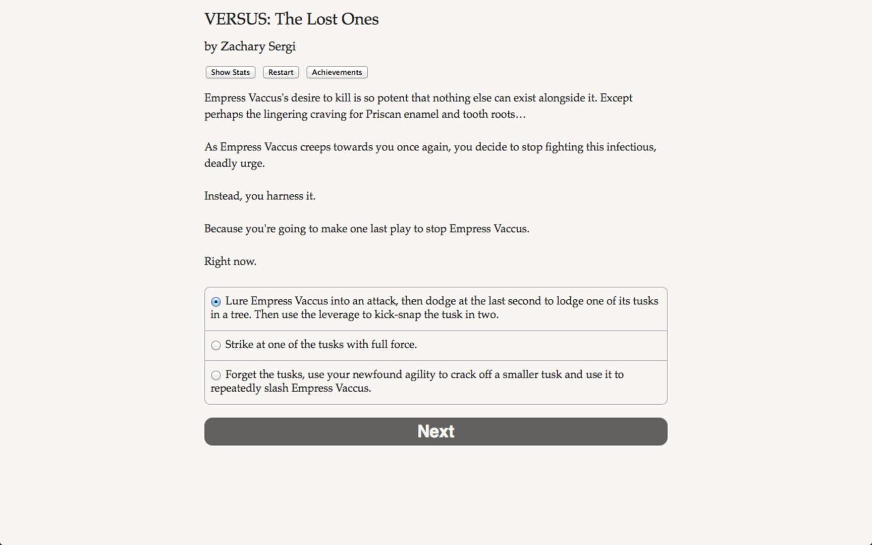 Versus: The Lost Ones