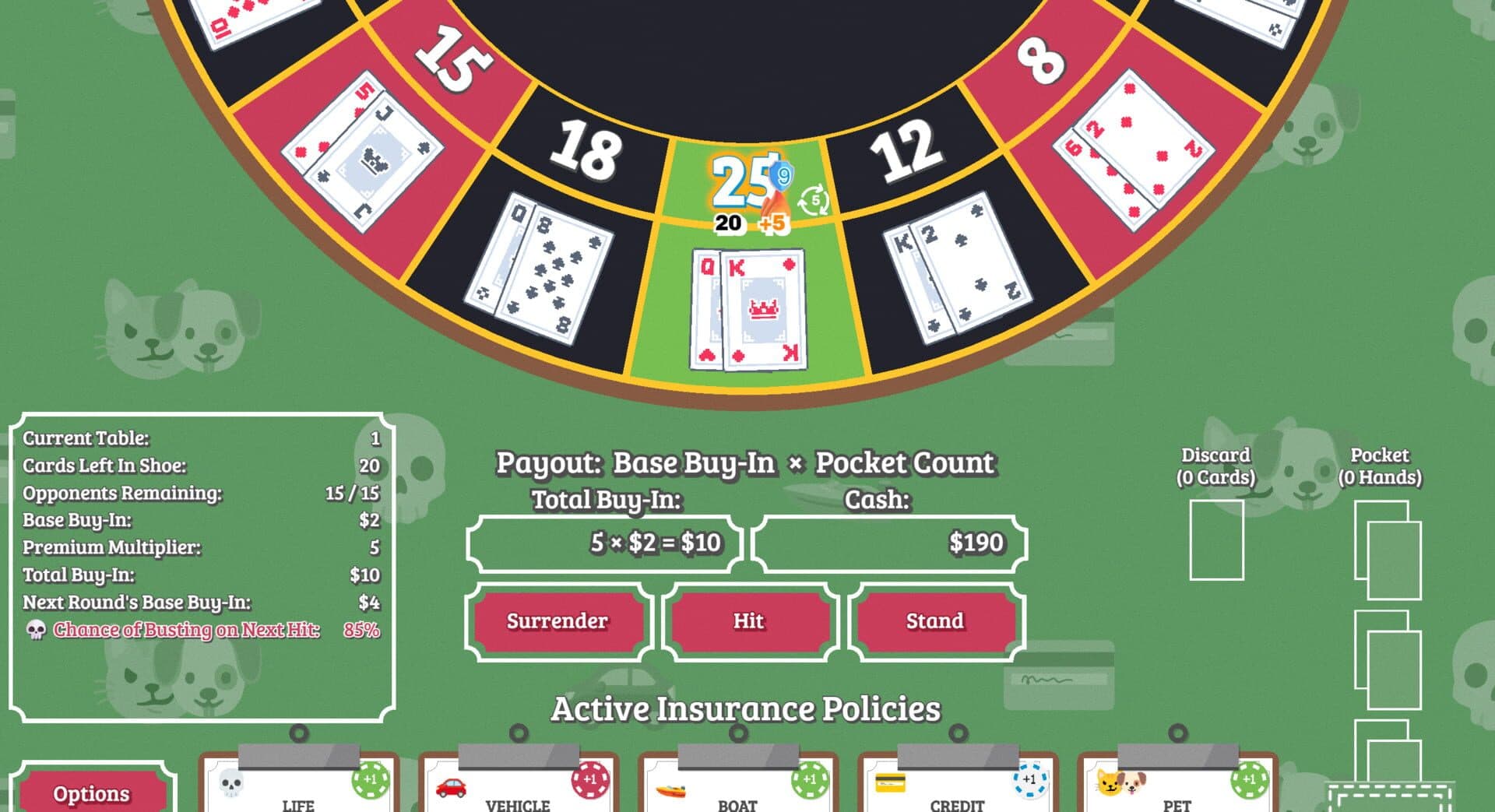 Blackjack Roulette