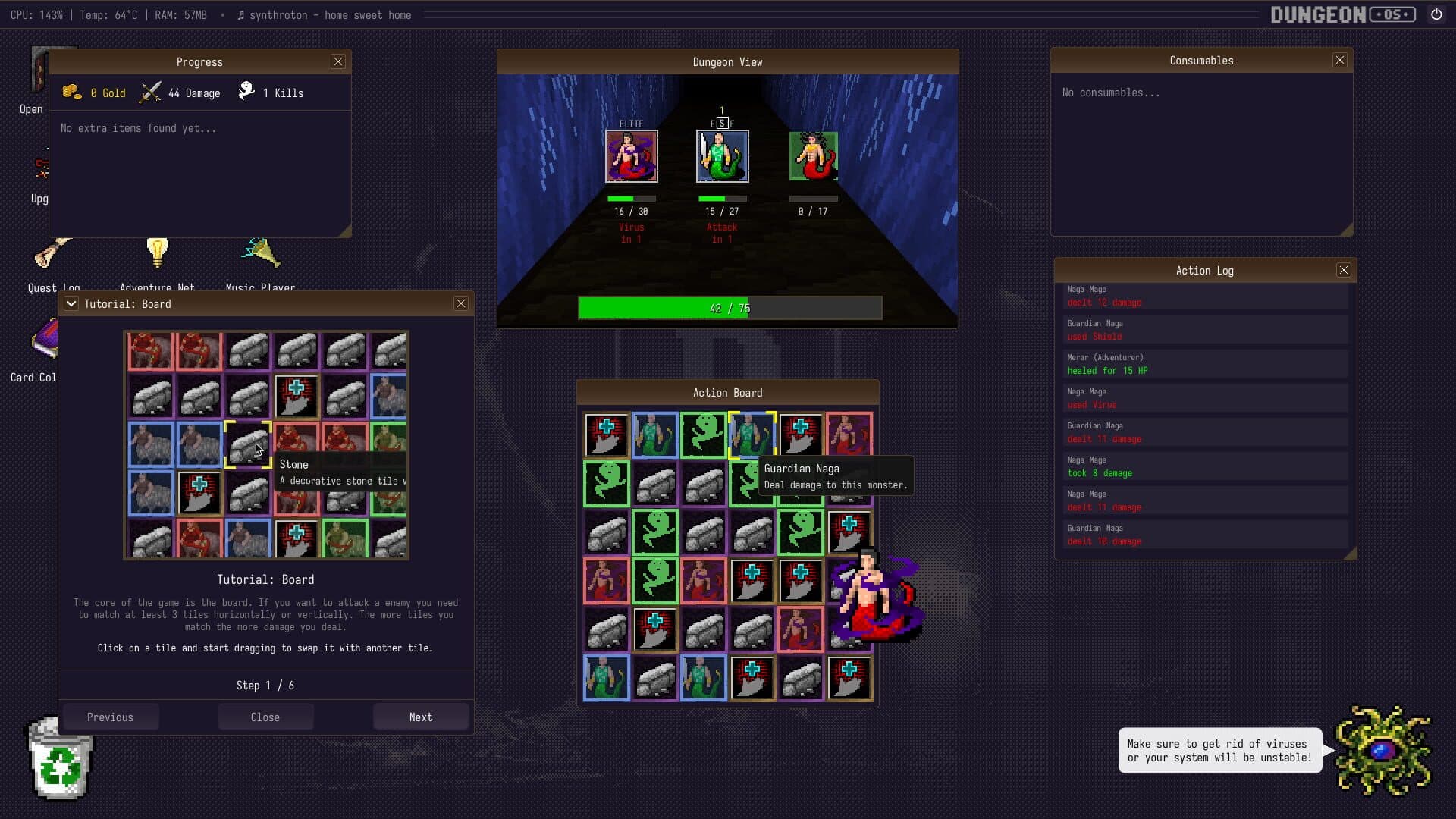 DungeonOS