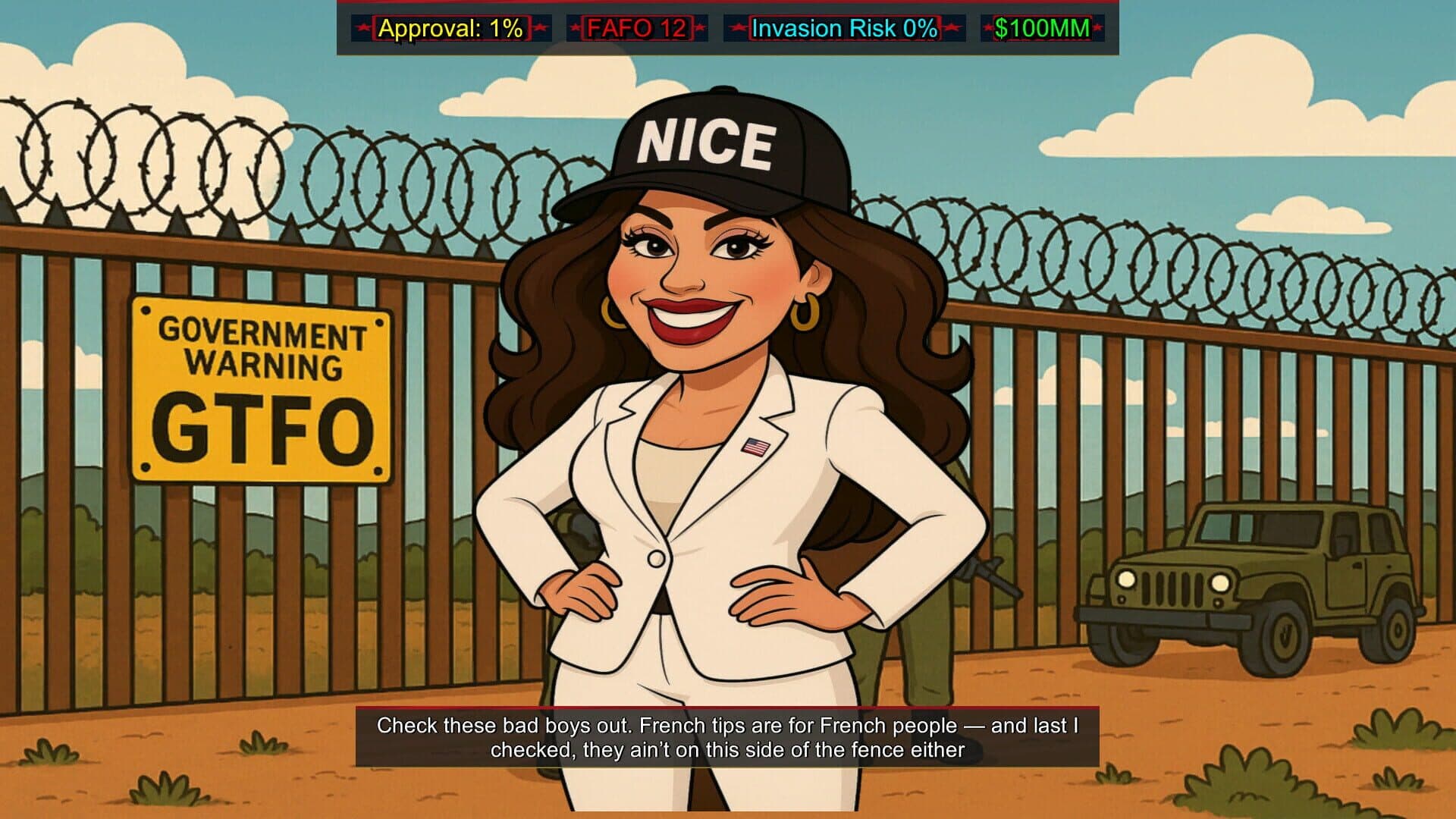 FAFO Executive Order Simulator