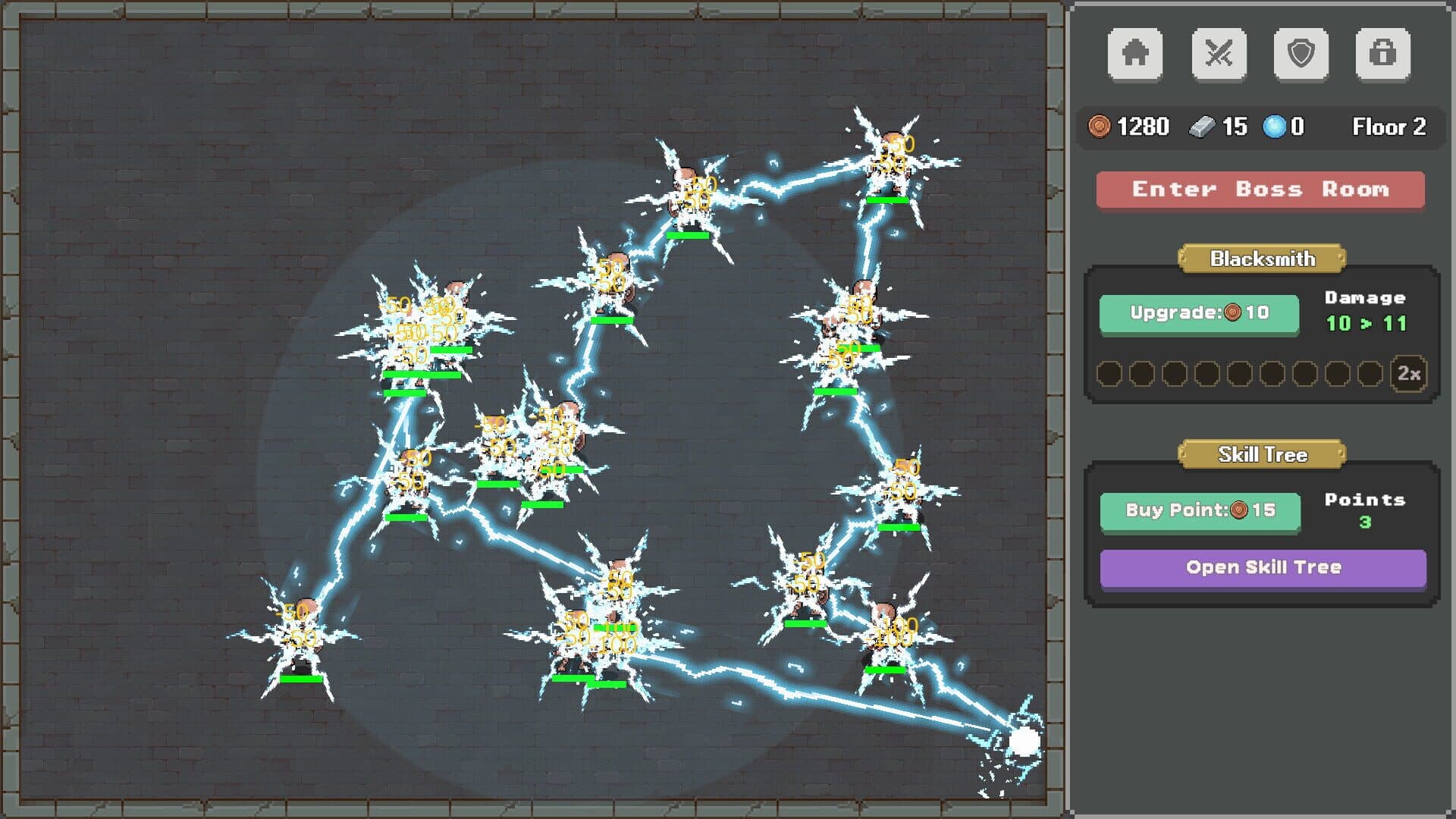 Bouncy Weapons