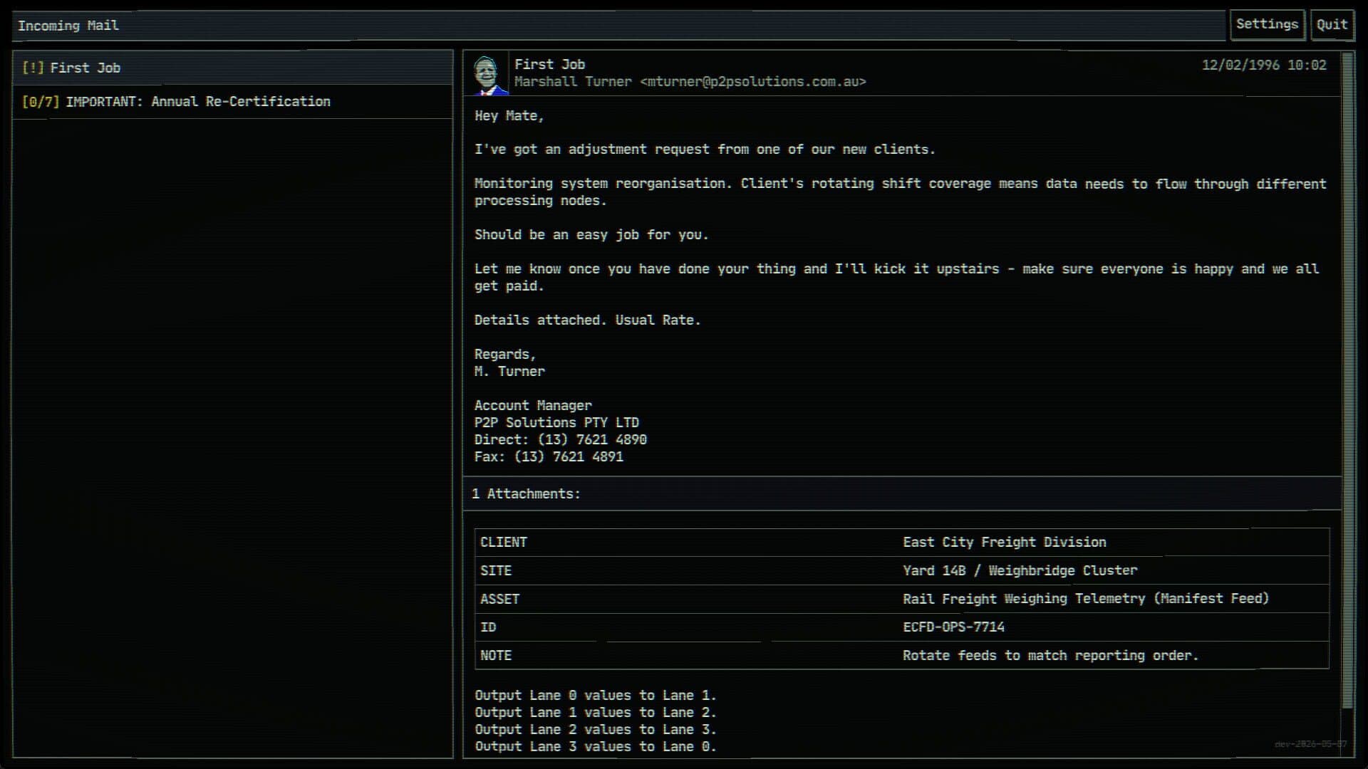 Lane-4: A dystopian Programming Thriller