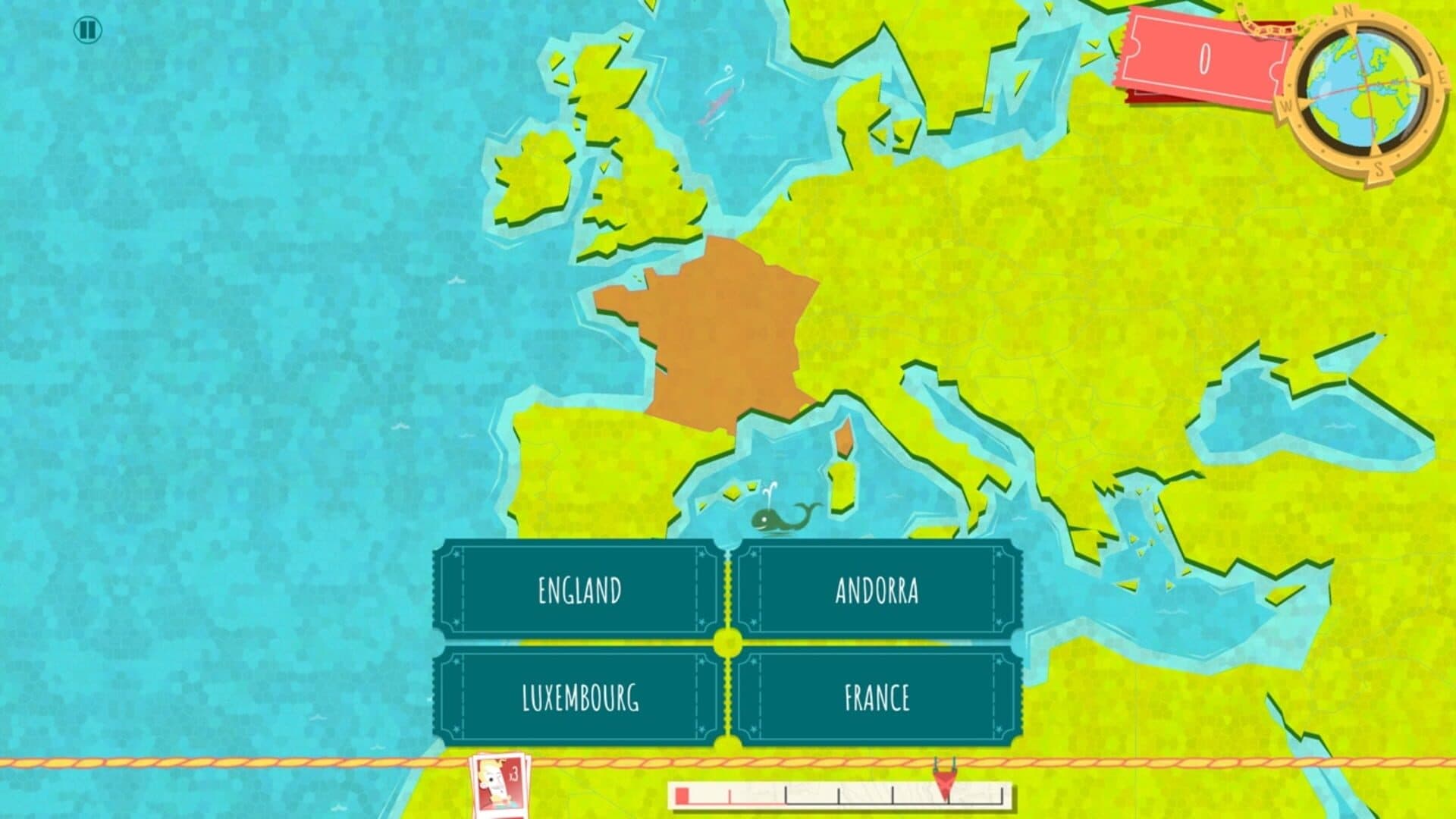 Worldly: Country & Maps Quiz