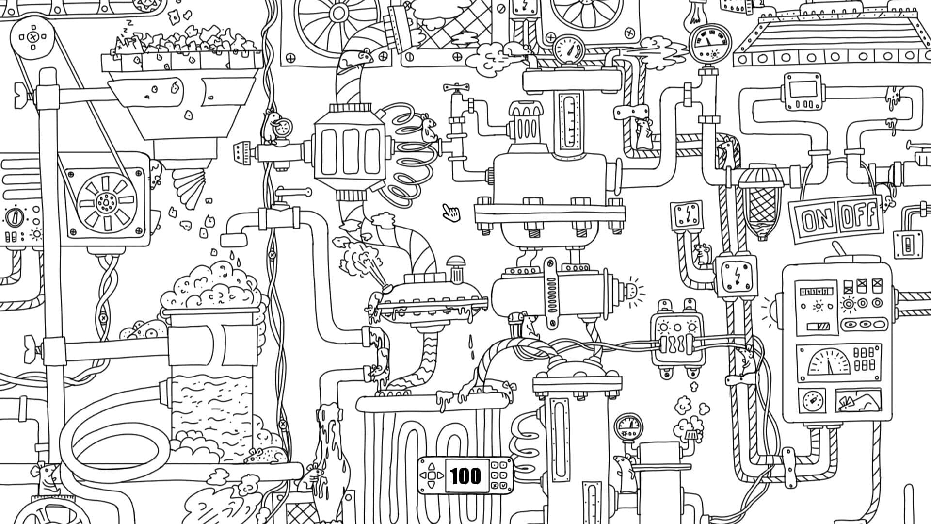 100 Hidden Mice