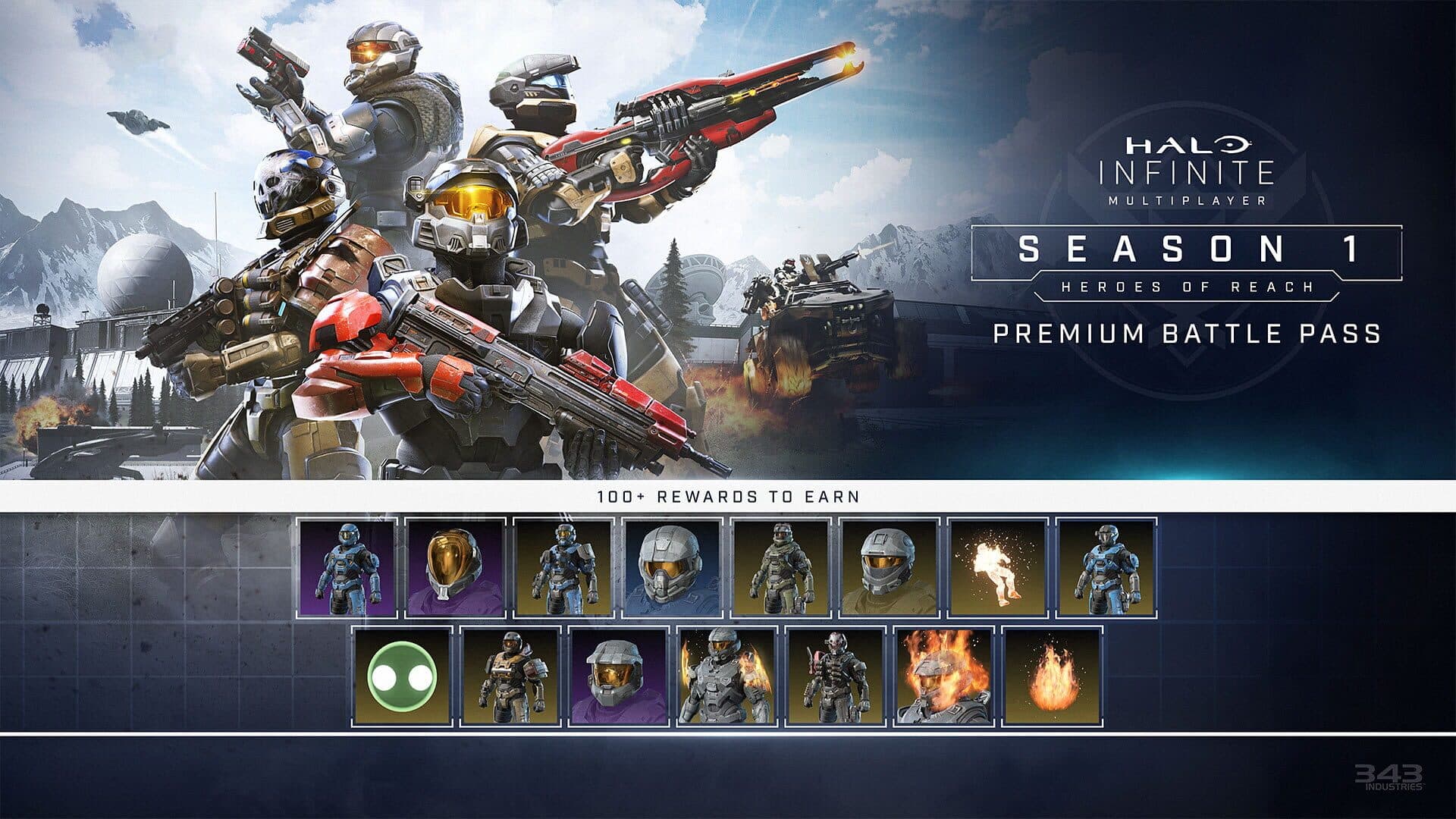 Halo Infinite: Season 1 - Heroes of Reach