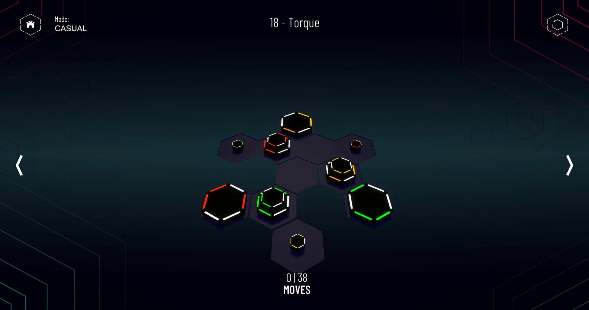 Hanoi Puzzles: Spin Match
