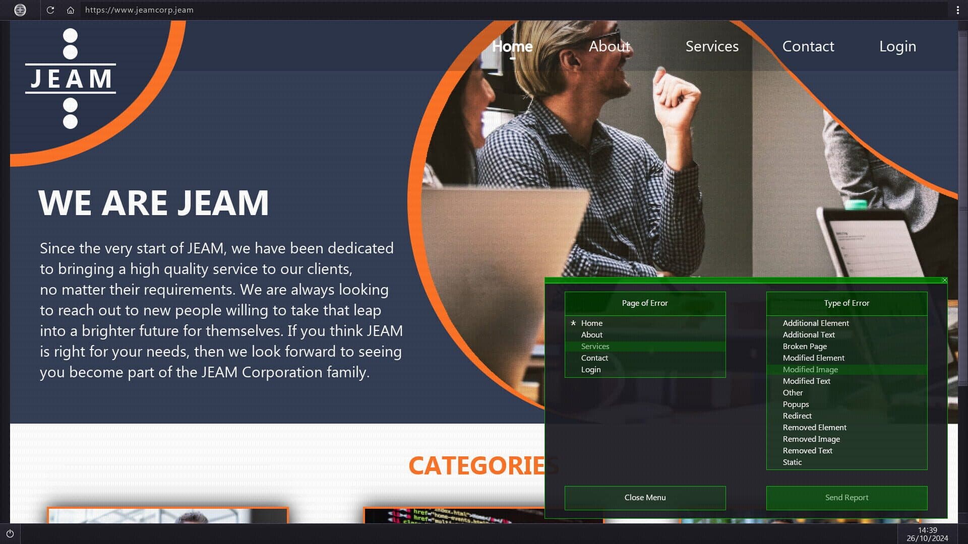 Homepage