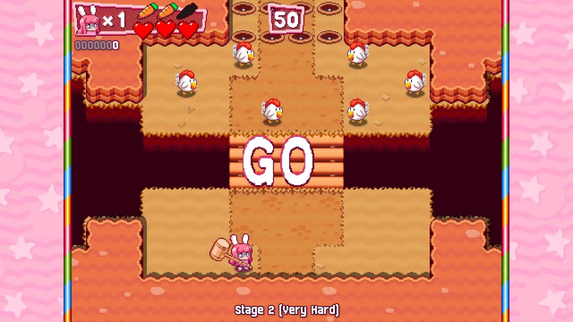 Hyper Bun Buster: Rocket Hammer Action