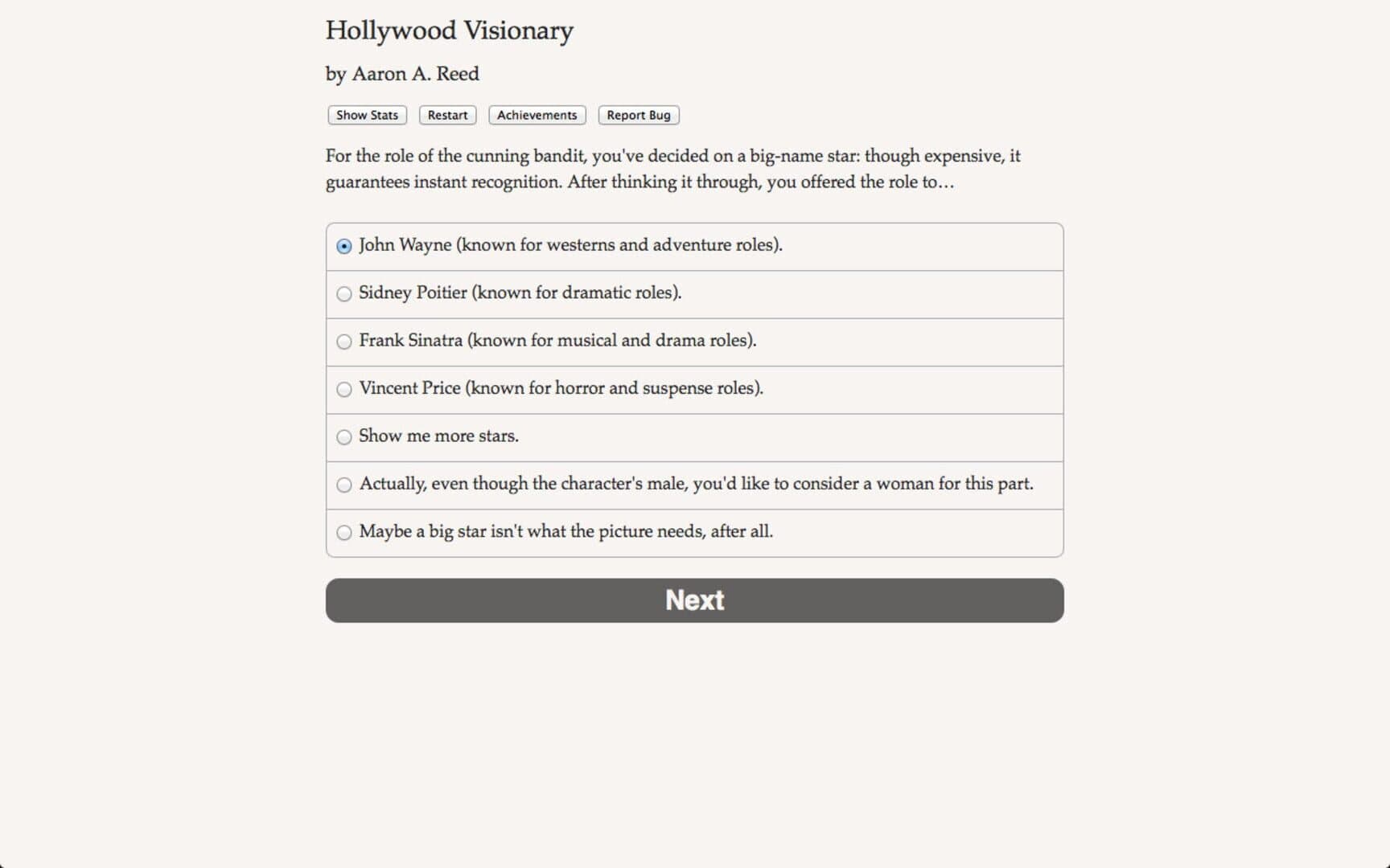 Hollywood Visionary