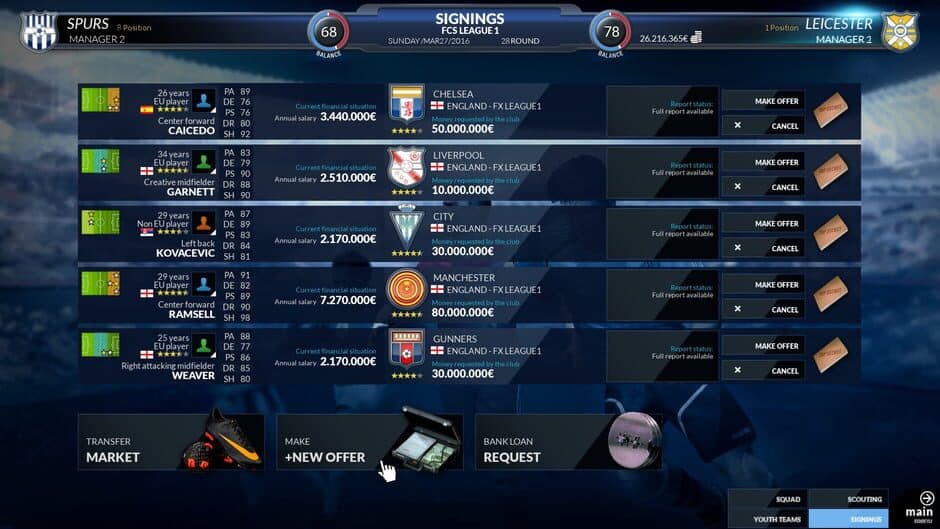 Football Club Simulator - FCS screenshot 5